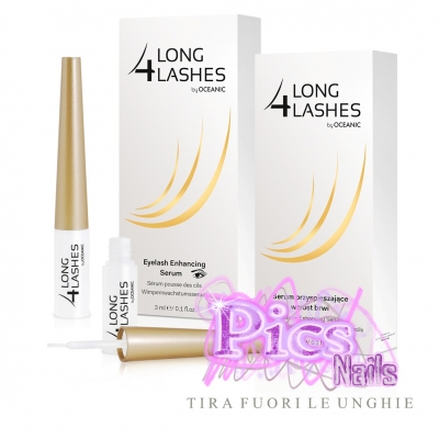 Strong and Long Eyelashes with Long 4 Lashes exclusively supplied by Pics Nails!