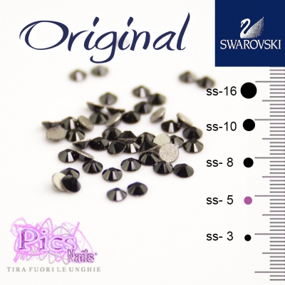 Swarovski Nails Cosmojet 1,7 mm 50 Pcs SS-5