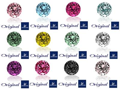 Swarovski Nails OFFER 120 Pcs 12 Colors