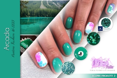 Tendenze Moda Unghie Primavera 2018 Verde Arcadia Tendenze Moda Unghie Primavera 2018 Verde Arcadia