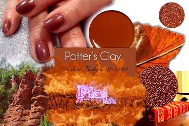 Tendenze Unghie Potter&#39;s Clay