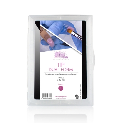 Tip Dual Form - Tip per Acrygel 120 pz. Forma 1