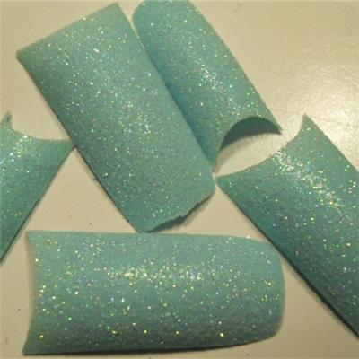 Tips Celeste Glitter