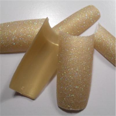 Tips Oro Olografic Glitter