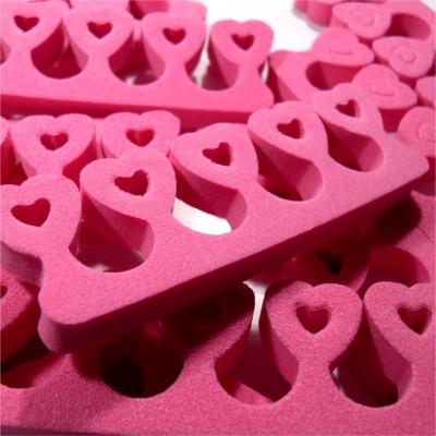 Toe Separators Hearts Hole