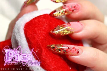 Underglass Christmas Nail Art Fashion