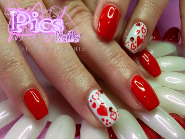 Valentines Day Nail Art