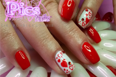 Valentines Day Nails