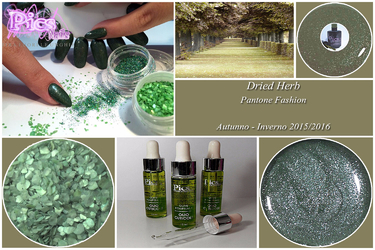 Winter Nail Fashion Dried Herb Pantone